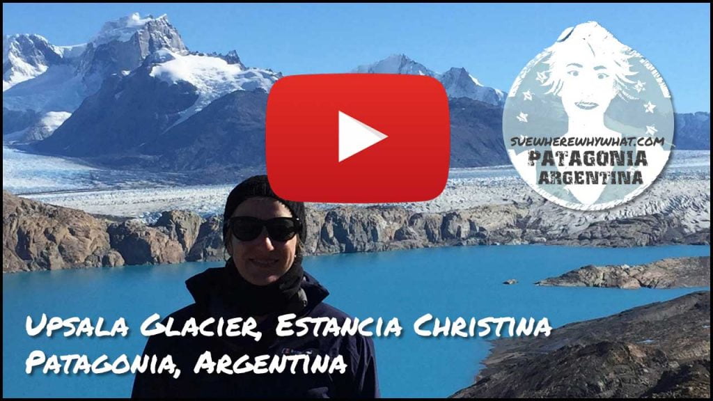 Upsala Glacier from Lake Argentino, Estancia Christina - Patagonia, Argentina
