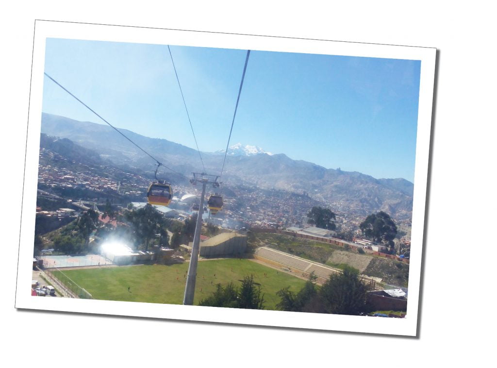 Views from the Cable Car, La Paz, Bolivia