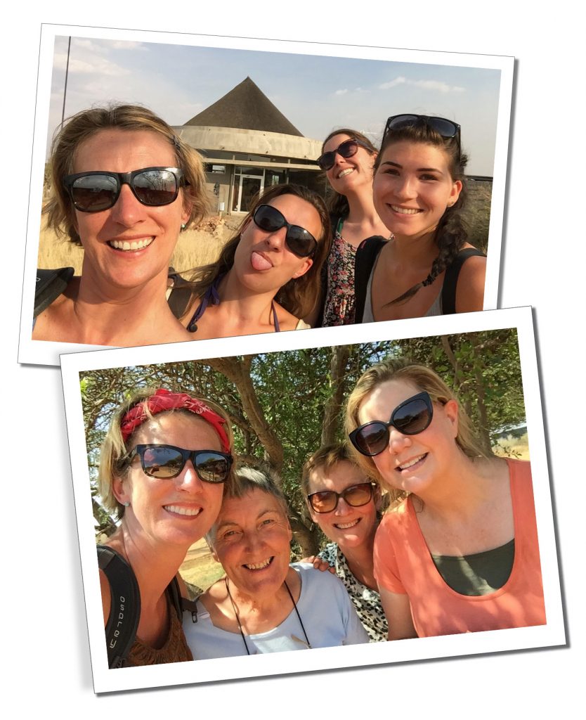 SueWhereWhyWhat and friends in Namibia