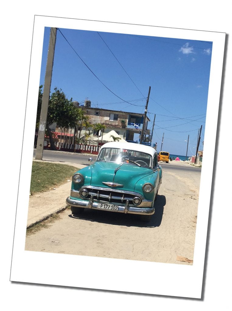 A Green Car, Havana, Cuba
