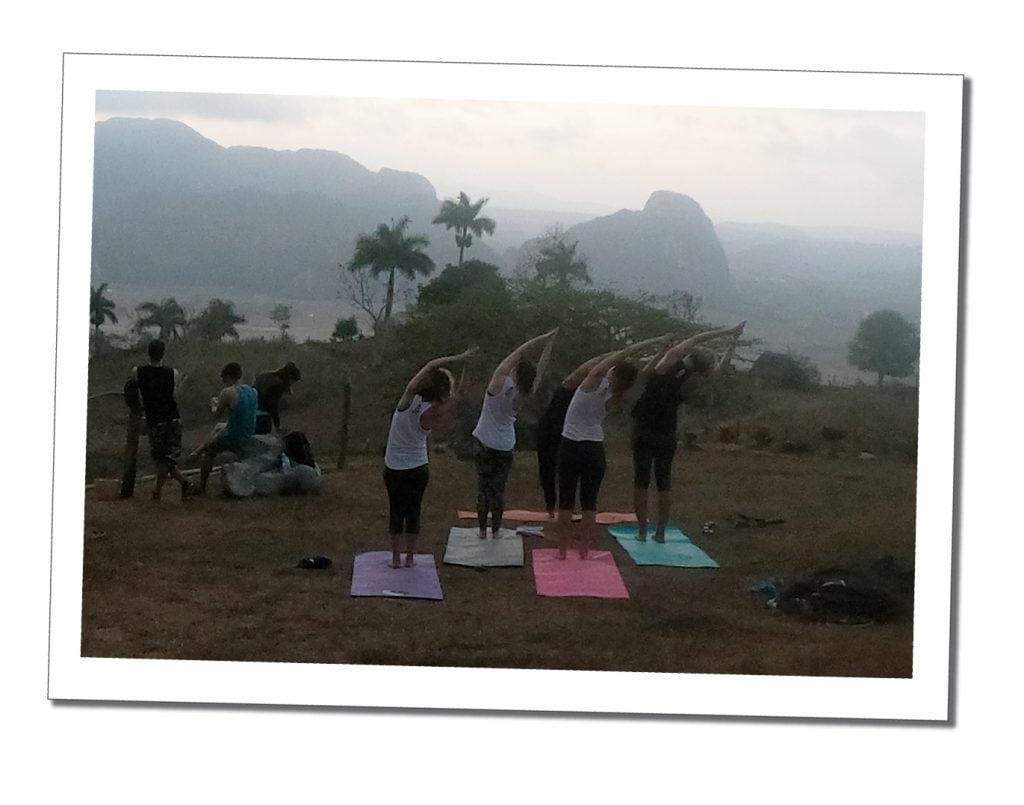 Sunrise Yoga, Viñales, Cuba