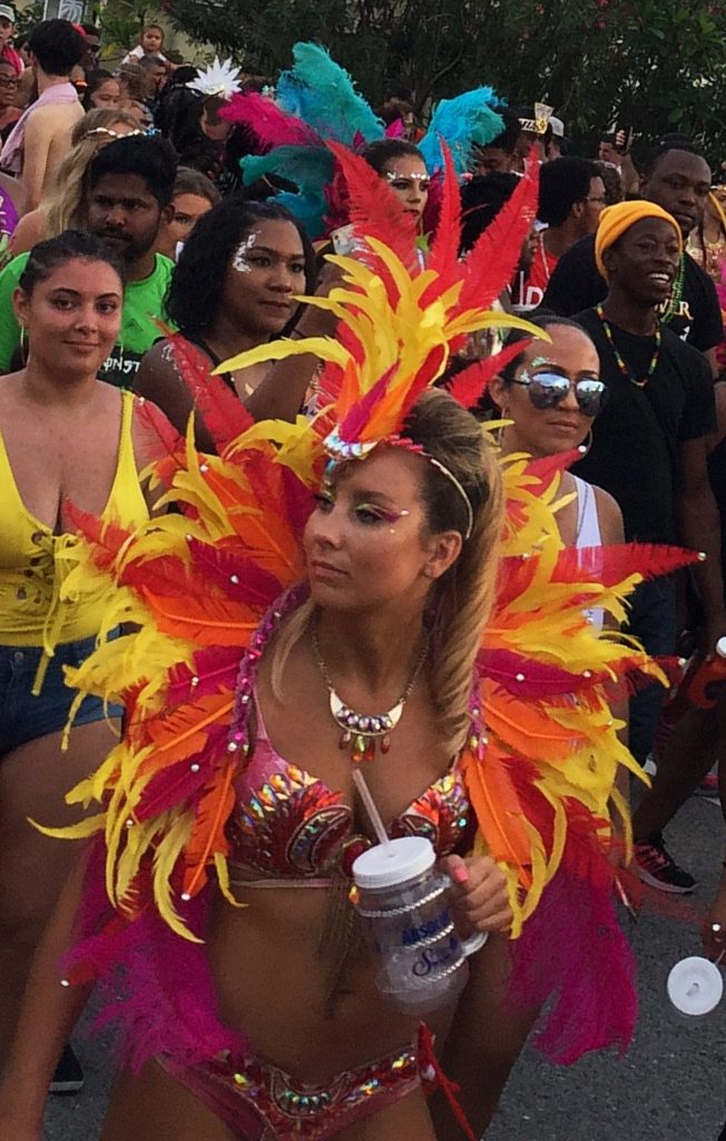 Colourful costumes, Cayman Carnival Batabano