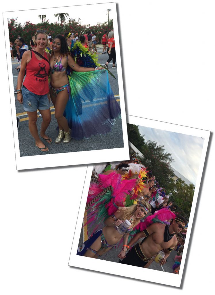 Suewherewhywhat & bikini clad revellers