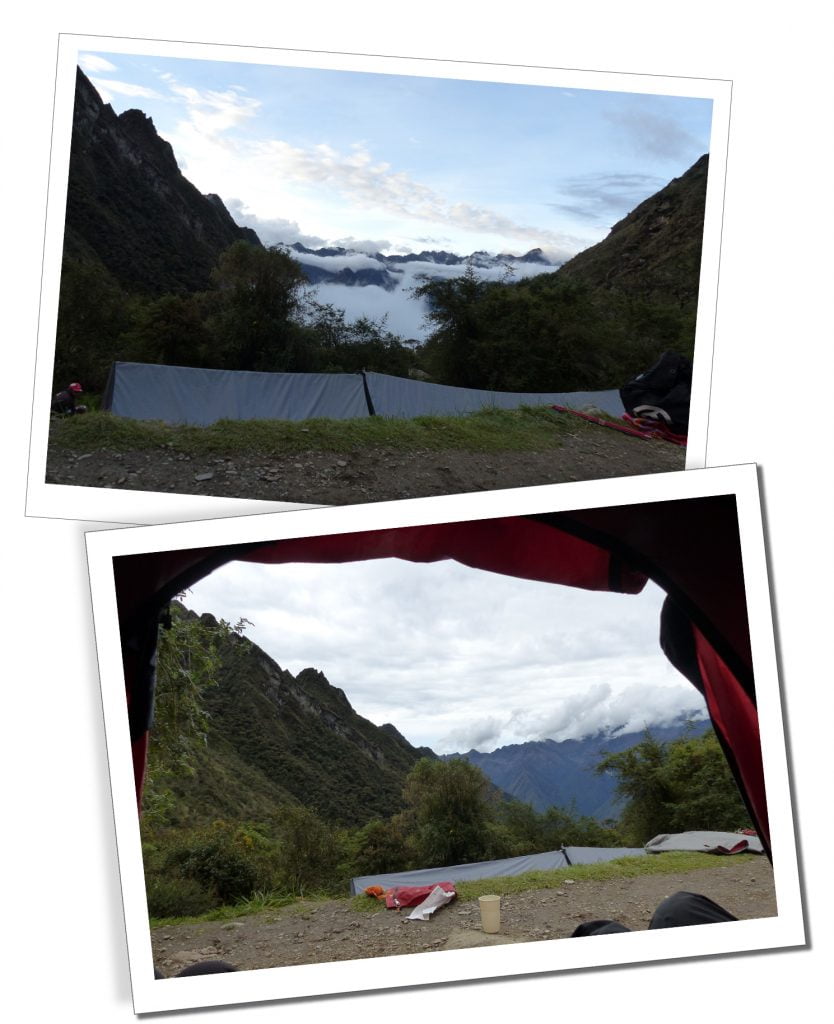 Tents at Basecamp, Inca Trail, Peru