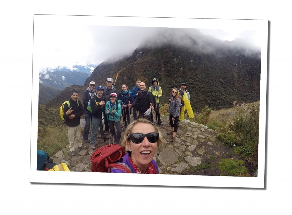 Top of the mountain, Inca Trail, Peru