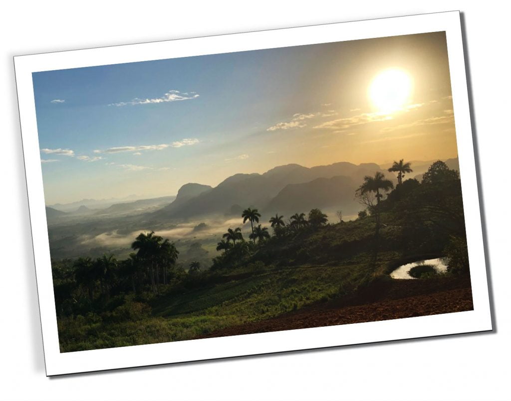 Sunrise, Vinales, viewpoint