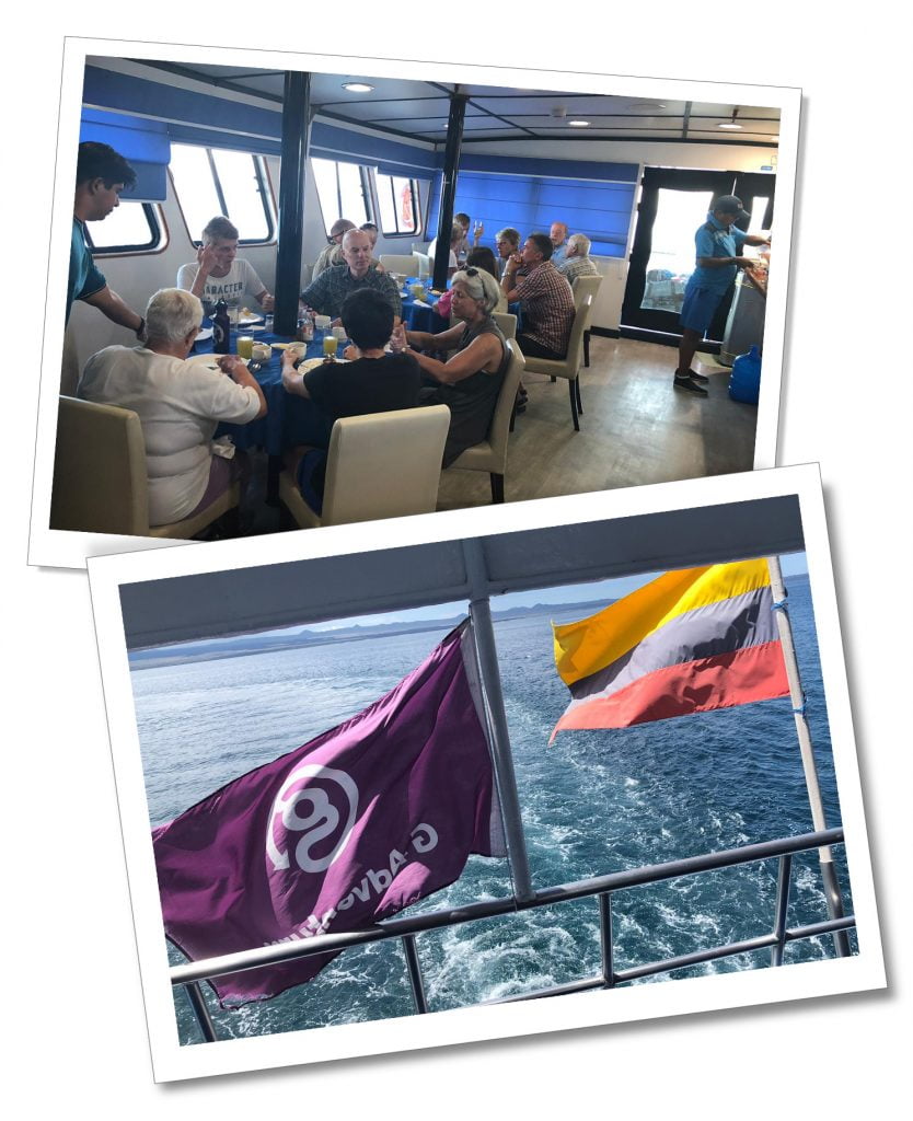 Aboard the Yolita, Galápagos Islands, Ecuador