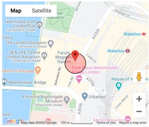 Google Map of County Hall, London