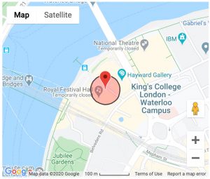 Google Map of The Southbank, London