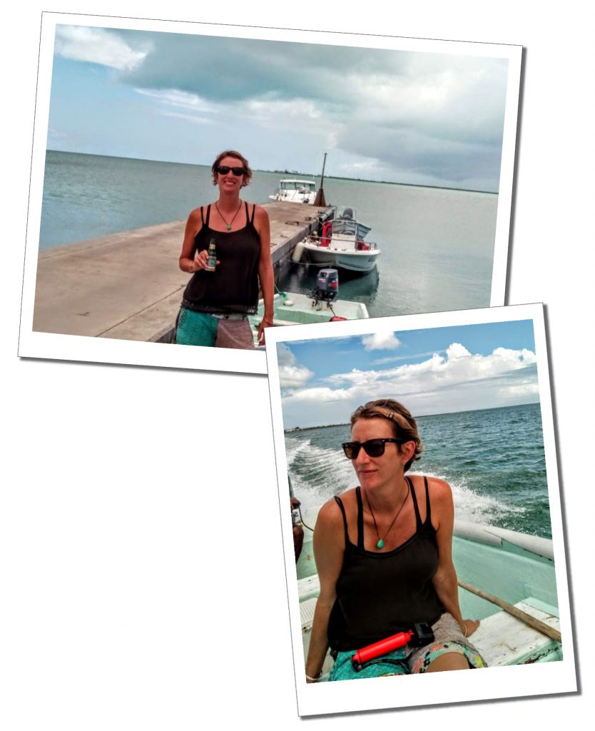 SWWW on the boat to Barbuda