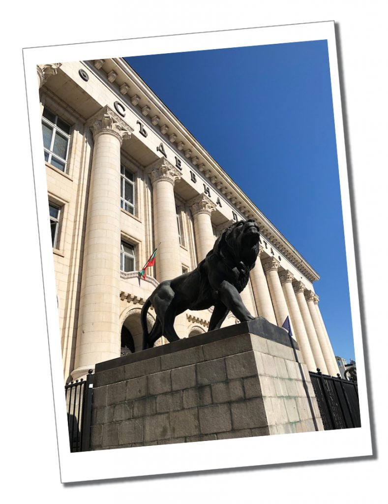 The Palace of Justice, Sofia, Bulgaria