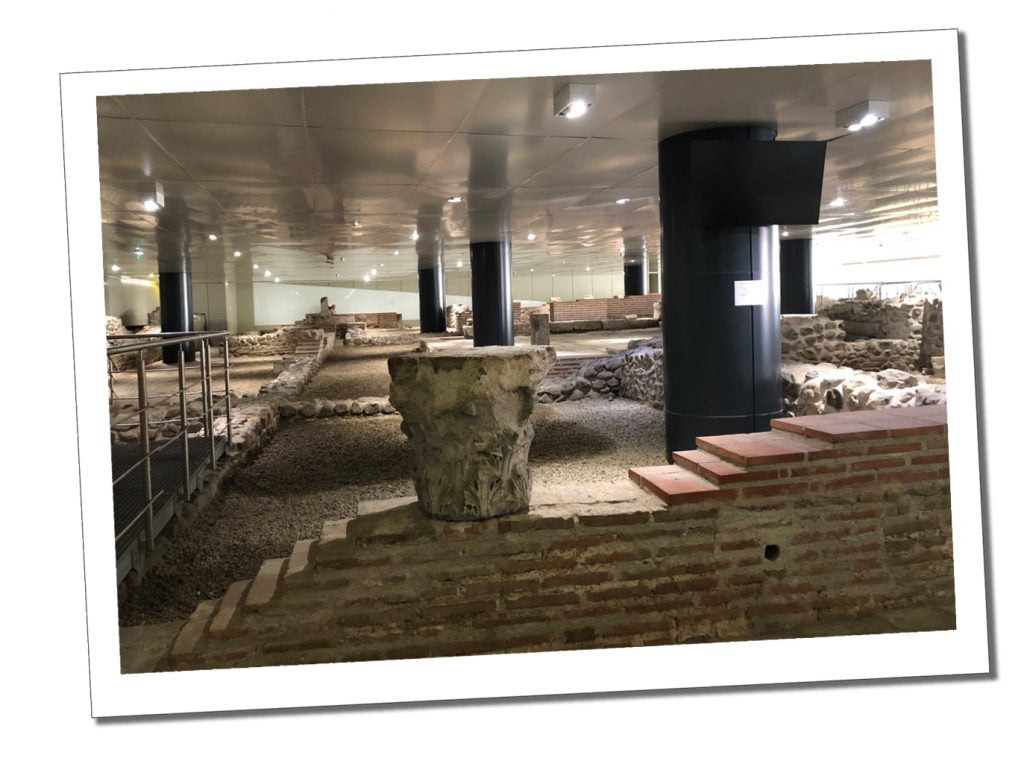 Roman remains, Sofia, Bulgaria