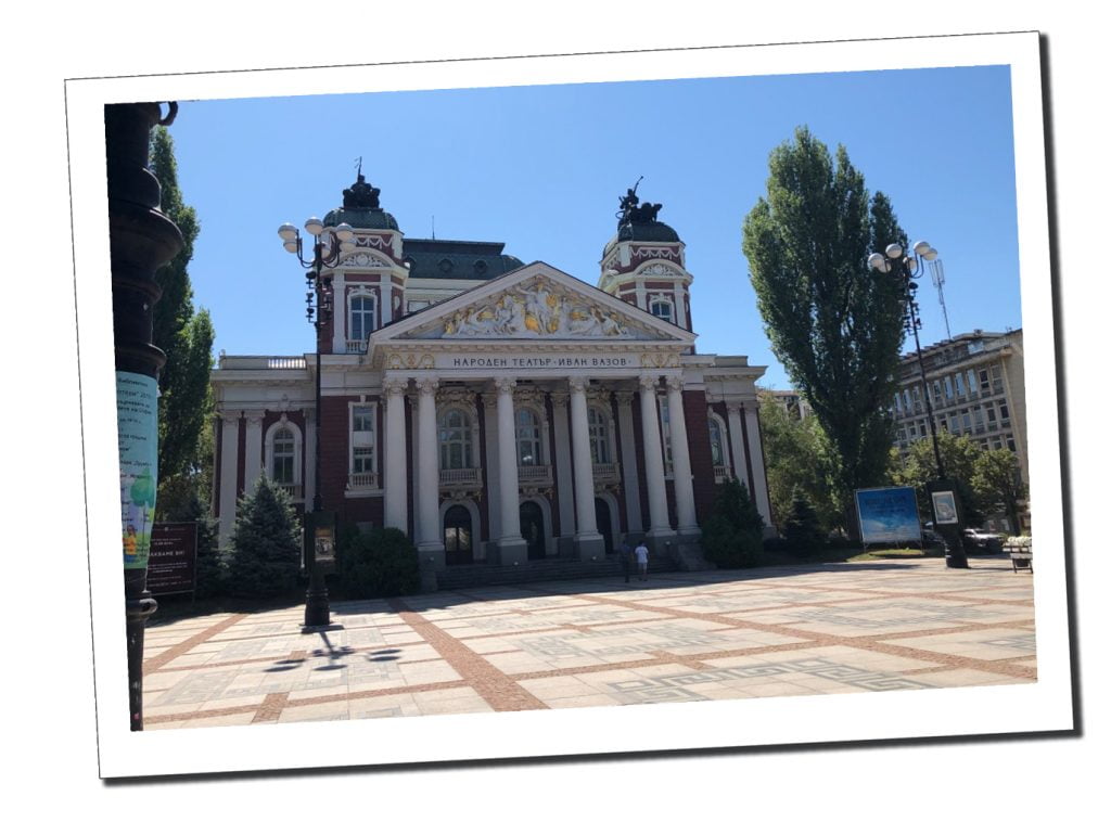 National Theatre, Sofia, Bulgaria