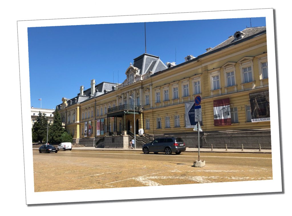 The Tzars Palace. Sofia, Bulgaria.