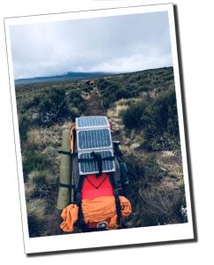 Solar panelled tech for the climb of Mount Kilimanjaro