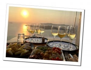 Santorini sunset drinks - Top Tips to Travel Safely during COVID 19