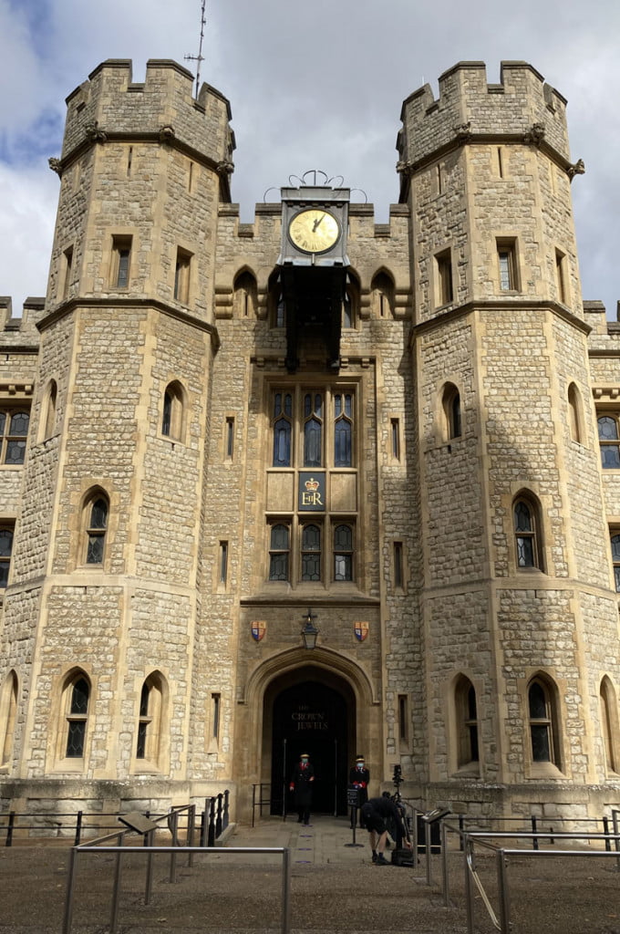 The medieval Jewel House, Tower of London