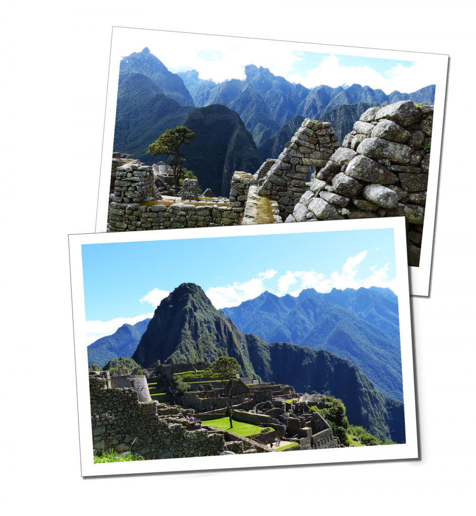 The Mountains and ruins of Machu Picchu, Peru