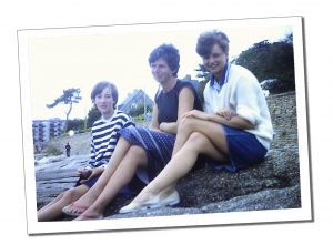 Sue, mum and sister in France on holiday My Biggest Inspiration to Travel – A Tribute to my Mum