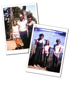 Sue and her family in France My Biggest Inspiration to Travel – A Tribute to my Mum