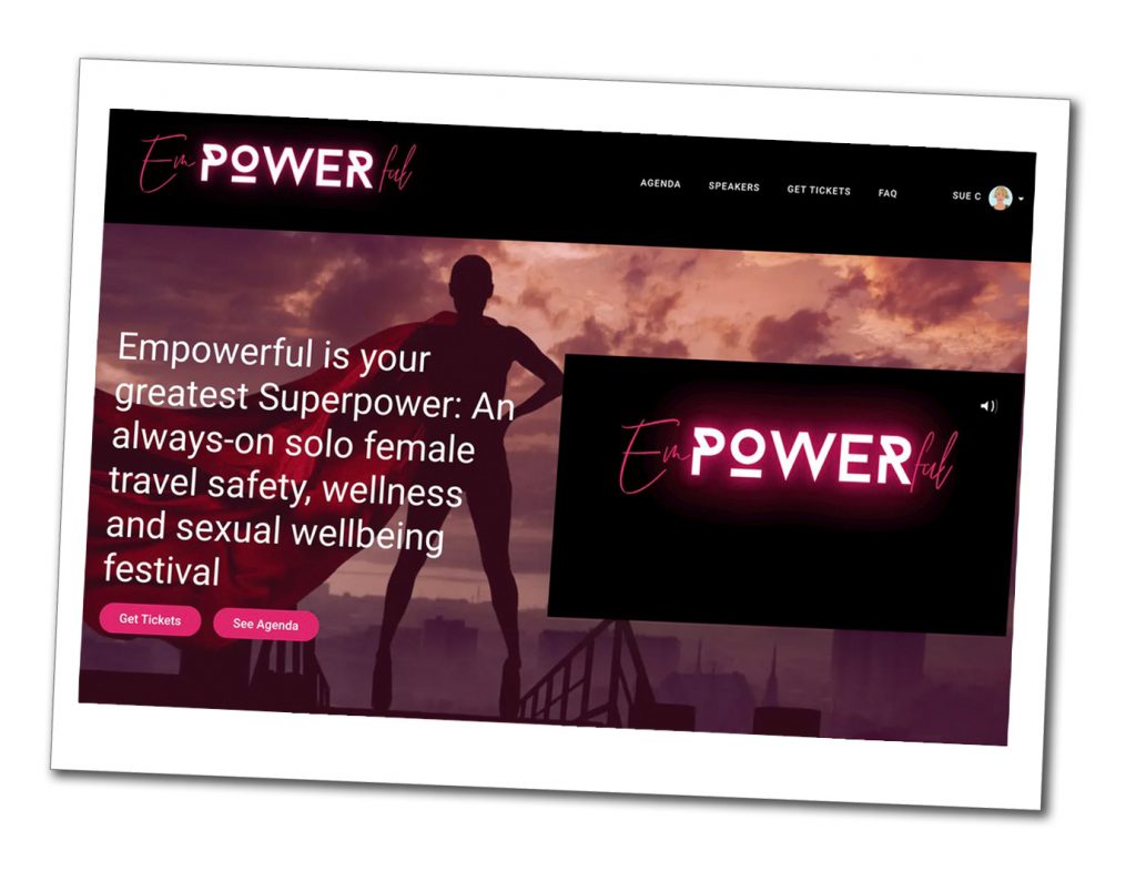 A screenshot from a travel website