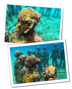 Diving the Molinere Underwater Sculpture Park, Grenada